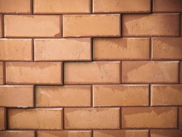 Surface of red brick wall — Stock Photo, Image