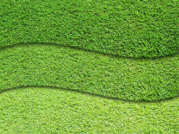 Tre strati di erba verde — Foto Stock