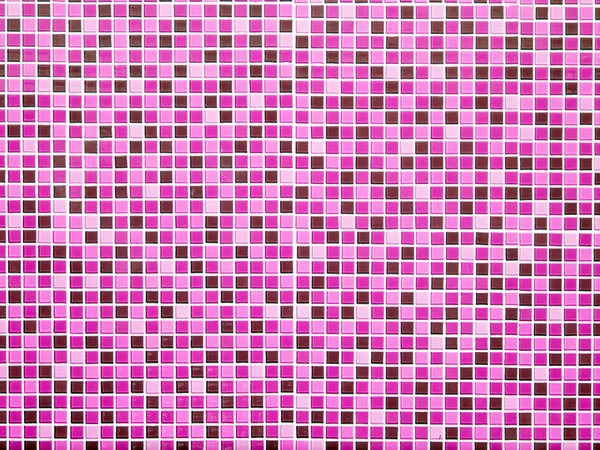 Parede cerâmica rosa brilhante — Fotografia de Stock