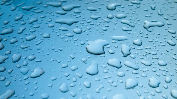 Gota de água da chuva — Fotografia de Stock