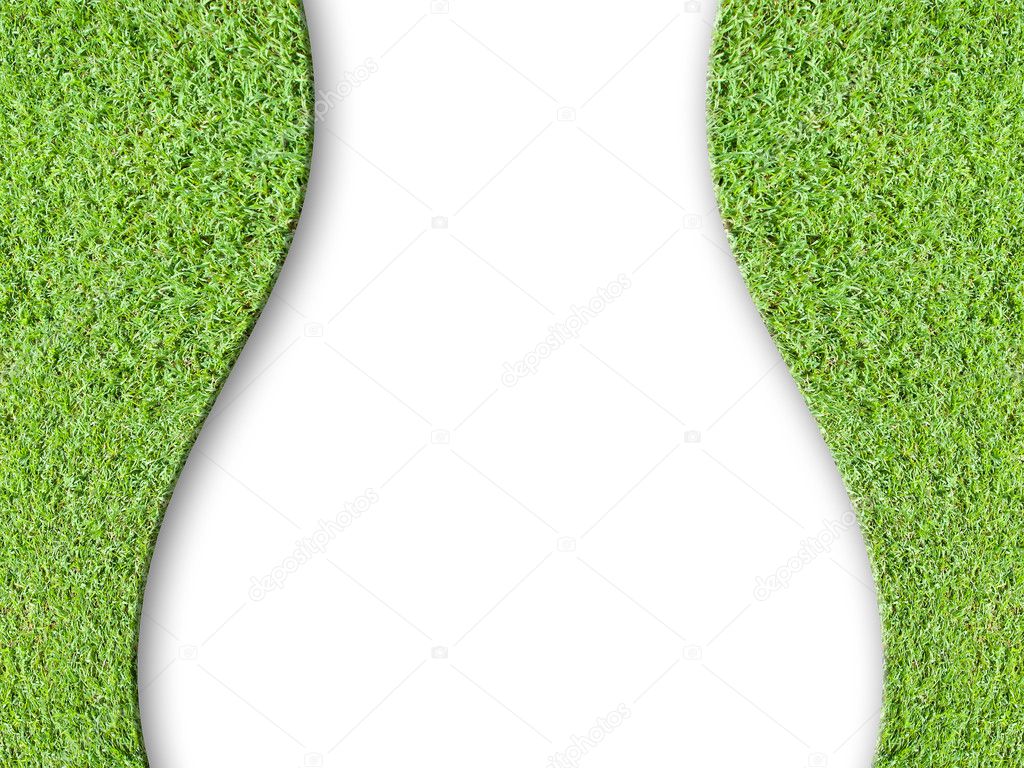 Lady curve and Green grass