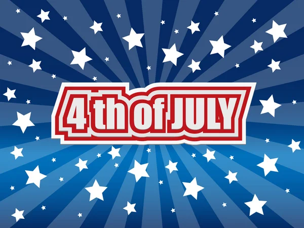 Το τέταρτο του Ιουλίου — Διανυσματικό Αρχείο