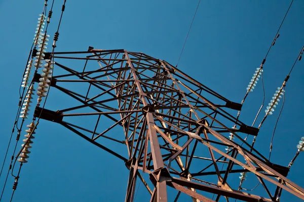 เสาไฟฟ้า — ภาพถ่ายสต็อก
