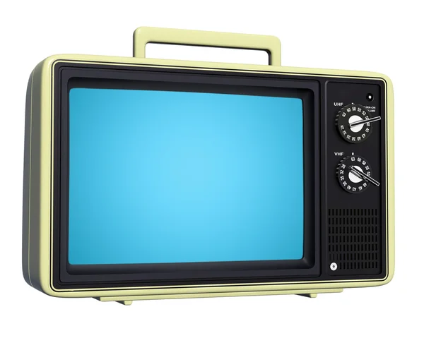 Retro TV isolated — Stock Photo, Image