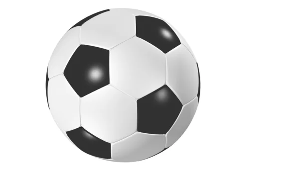 Izole futbol — Stok fotoğraf