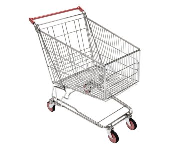 Shopping carts isolated clipart