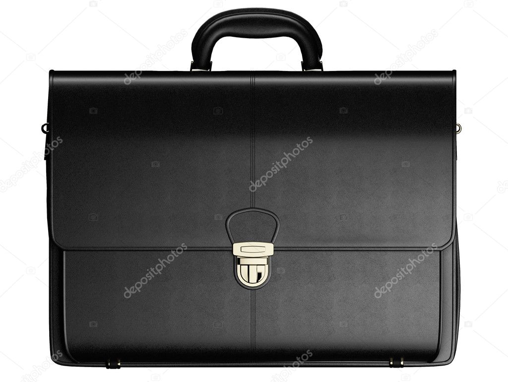 Briefcase isolated