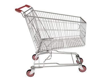 Shopping carts isolated clipart