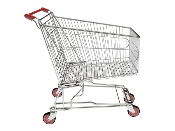 Stock image Shopping carts isolated