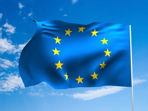 stock image Flag of Europe