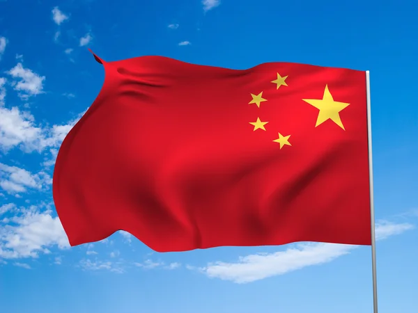 stock image Flag of China