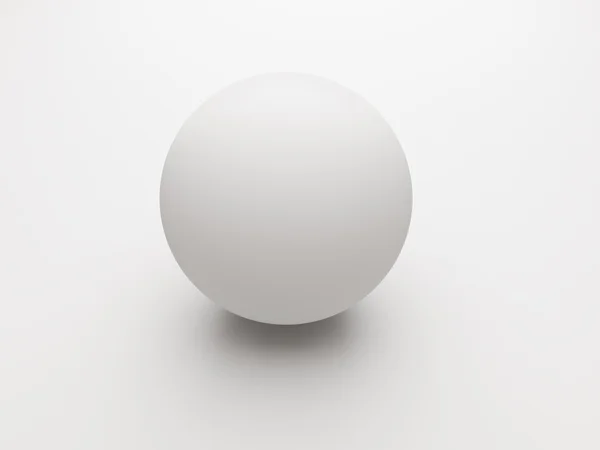 Bola branca — Fotografia de Stock