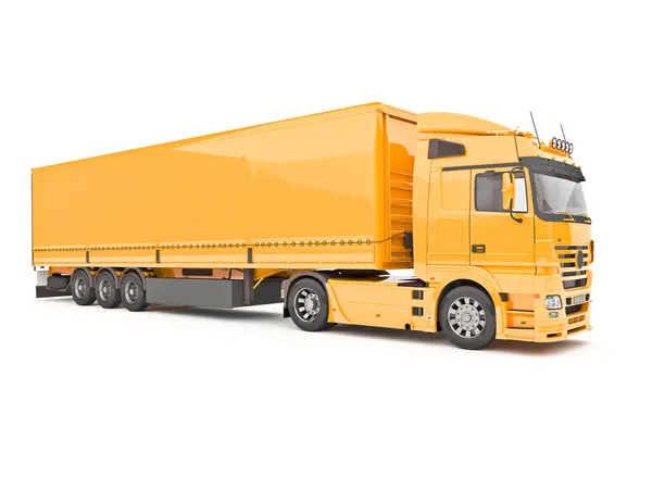 Lastbil för leverans — Stockfoto