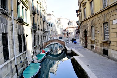 Venetian canals clipart