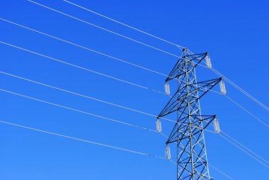 Electrical tower clipart