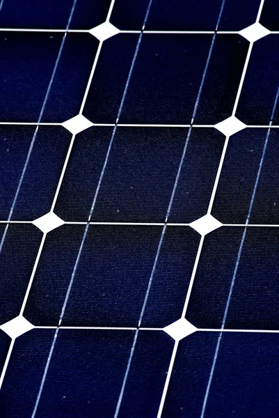 Details zu Solarmodulen — Stockfoto
