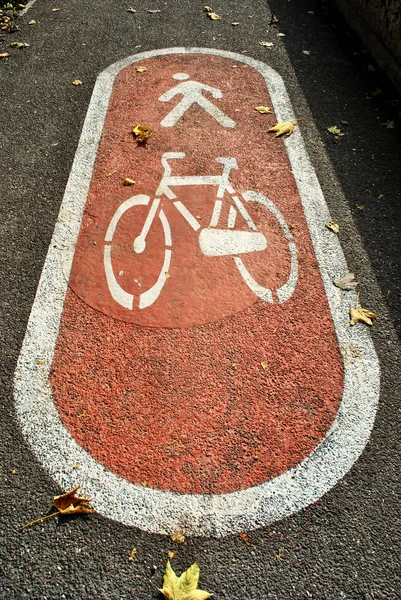Bicycle road — Stock Photo, Image
