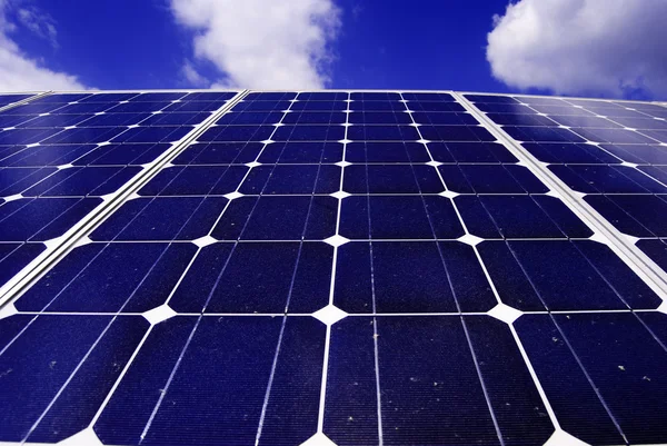 Solar panel szczegółów — Zdjęcie stockowe