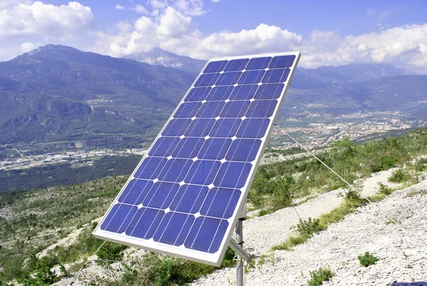 Experimentální solární panel — Stock fotografie