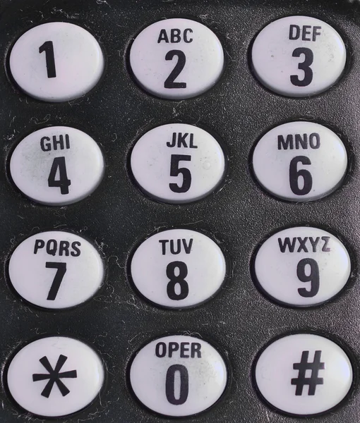 Telefonens knappsats — Stockfoto
