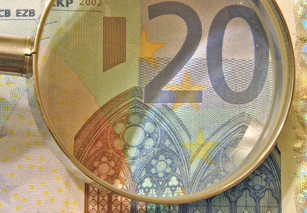 Euro en Europa — Foto de Stock