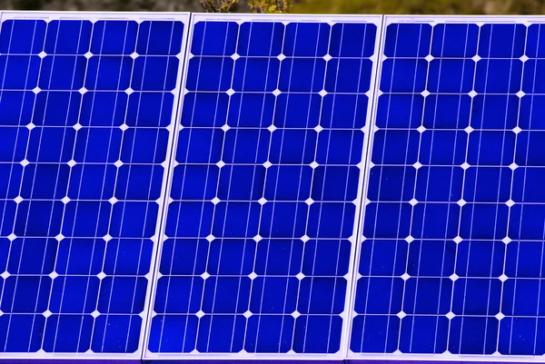 Солнечные панели — стоковое фото