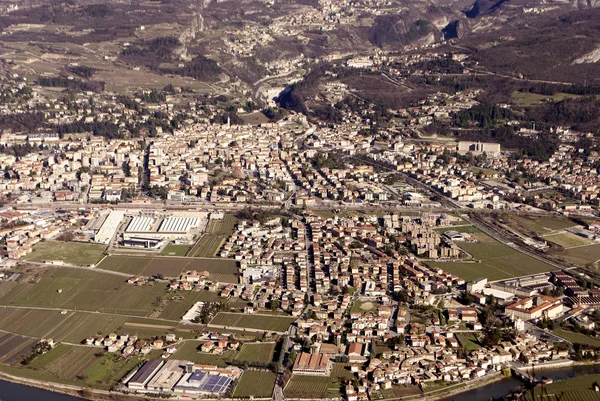Staden rovereto — Stockfoto