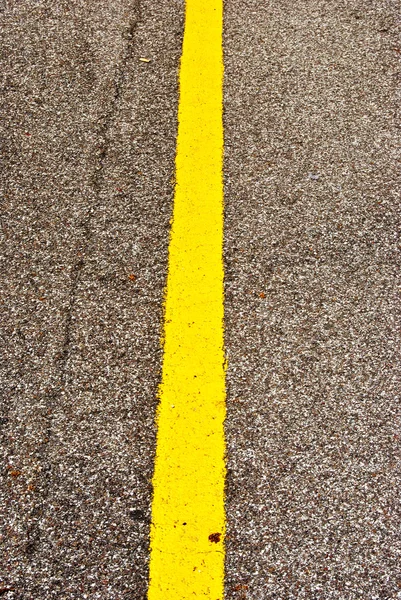 Gelbe Linie — Stockfoto