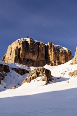 Dolomites in winter