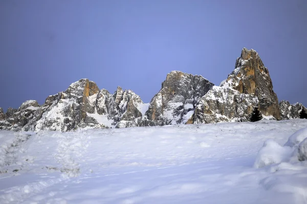 冬天的阿尔卑斯山 — 图库照片