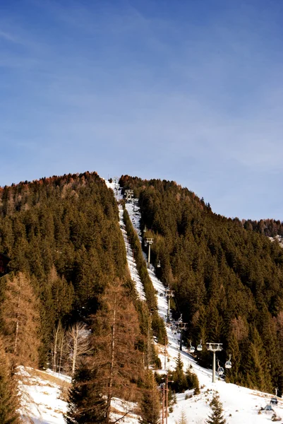 Dolomiten im Winter — Stockfoto