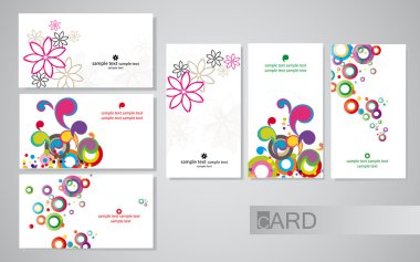 Business cards clipart