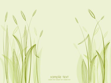 Green plant clipart