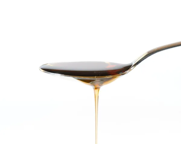 Syrup Spoon — Stock Photo, Image