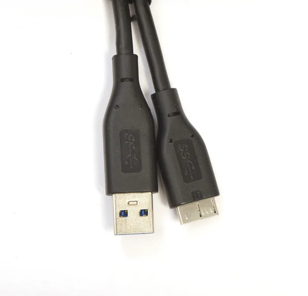 USB 3.0 cable for hard disk — Stock Photo, Image