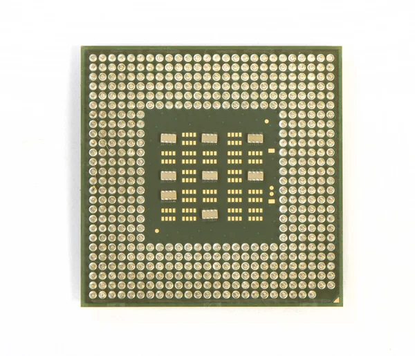 Botten av processorn — Stockfoto
