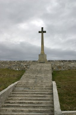 falkland Savaşı'nda ölüm için çapraz Anıtı