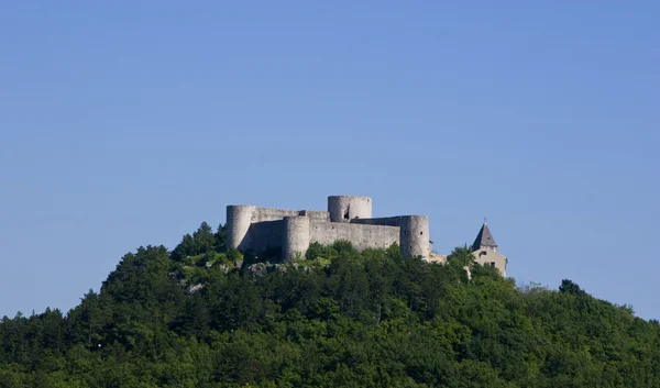 Middelbare leeftijd kasteel in drivenik, Kroatië — Stockfoto
