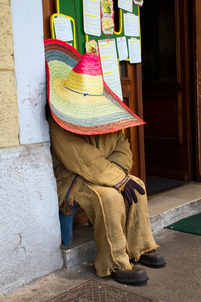 Durmiendo muñeca mexicana — Foto de Stock