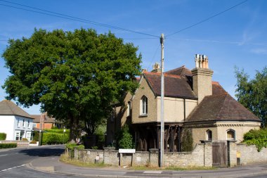 Old house in Southern England clipart