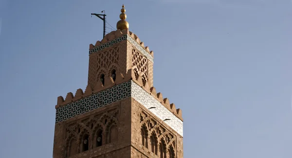 Tower of marrakech — Stock Photo, Image
