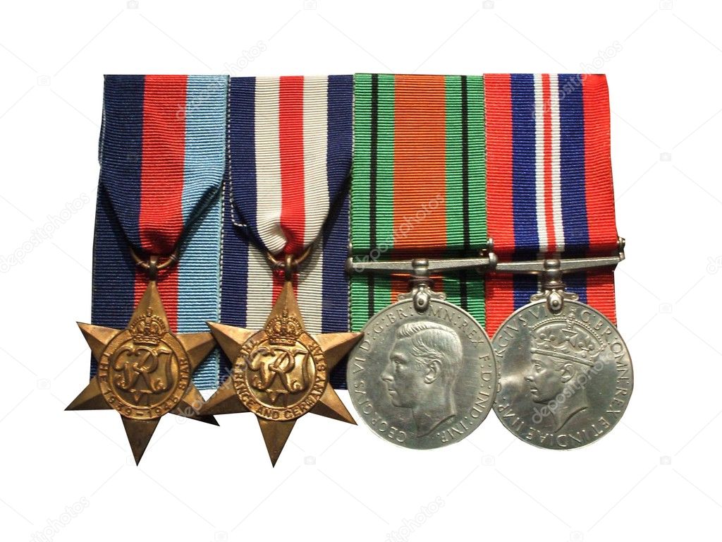 Ish Army Military Medals.