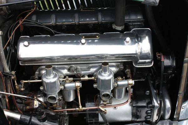 Vintage Car Engine. — Stock Photo, Image