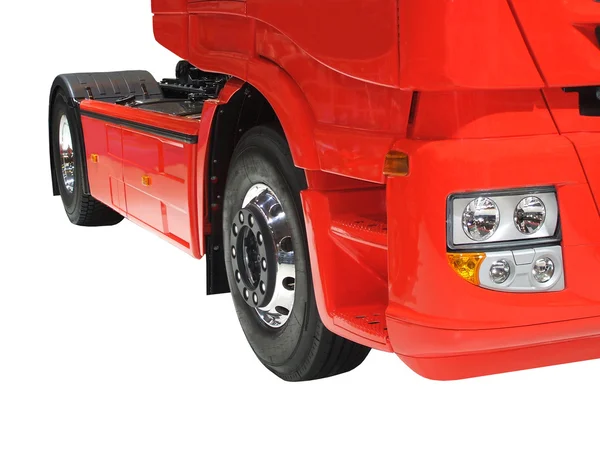 Large Red Lorry. — Stock Photo, Image