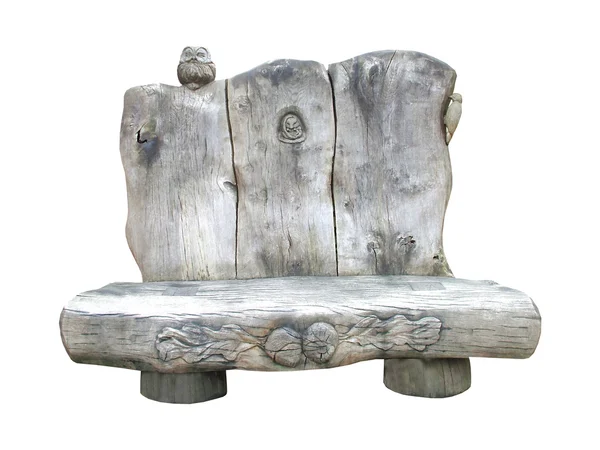 Dřevěné lavičce — Stock fotografie
