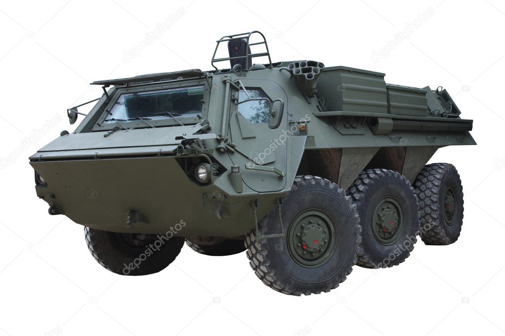 Military Armoured Vehicle.
