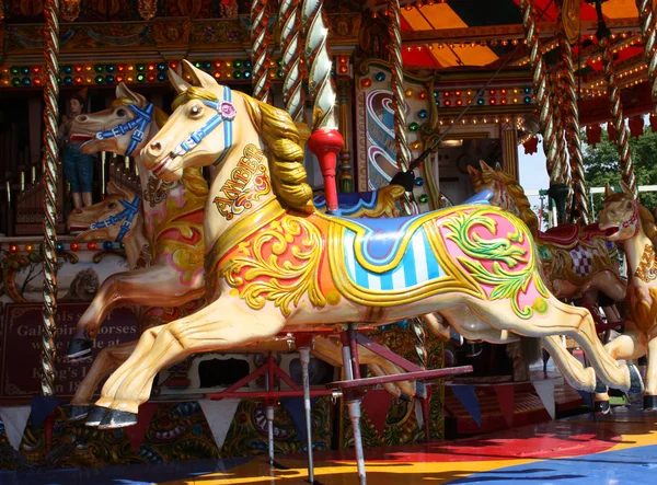 Carousel kuda . — Stok Foto
