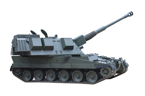 Vojenský bojový tank. — Stock fotografie
