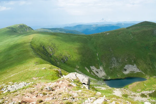 stock image Mountains and lowlands