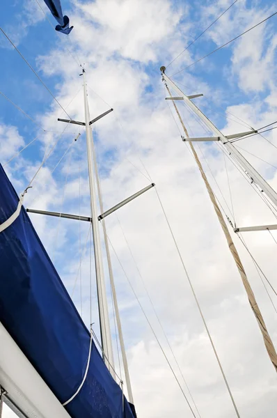Mast Yacht — Stockfoto